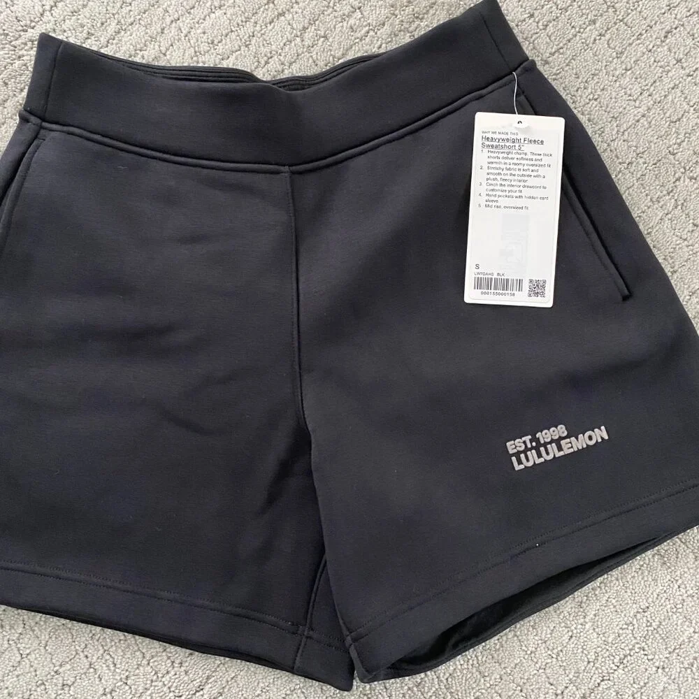 Lululemon fleece shorts 5" - Picture 2 of 3